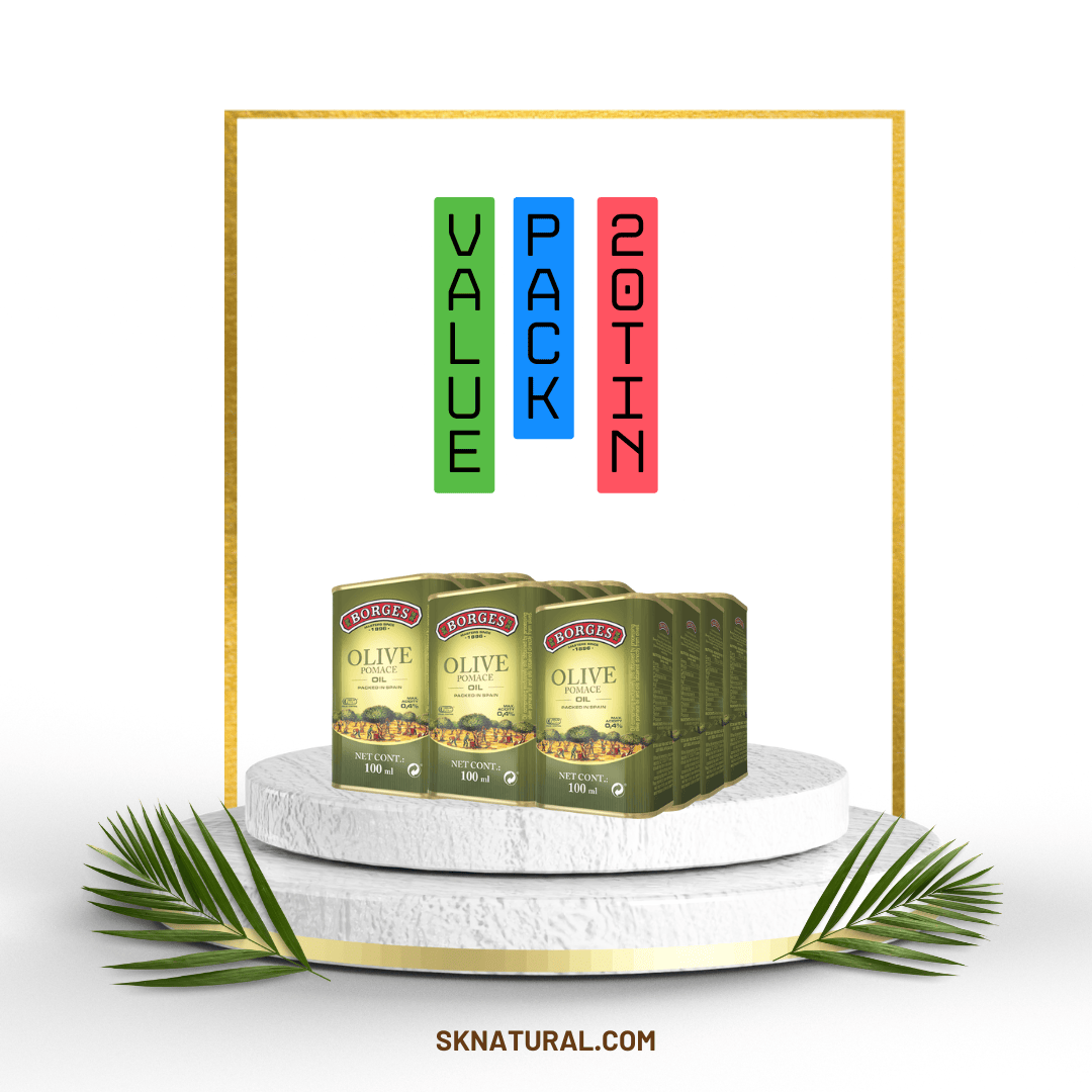 Borges Pomace Olive Oil | 20 Tin 100ml
