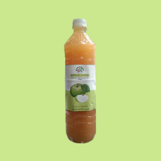 APPLE CIDER | Organic Raw-Unfiltered Apple Cider Vinegar | 1L