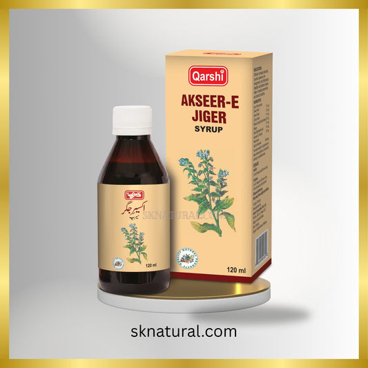 AKSEER JIGAR LIQUID (QARSHI) 120 ml-اکسیر جگر