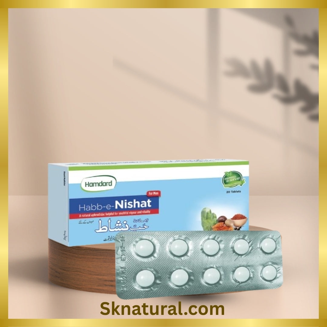 HAB NISHAT 20 TAB حب نشاط | HAMDARD