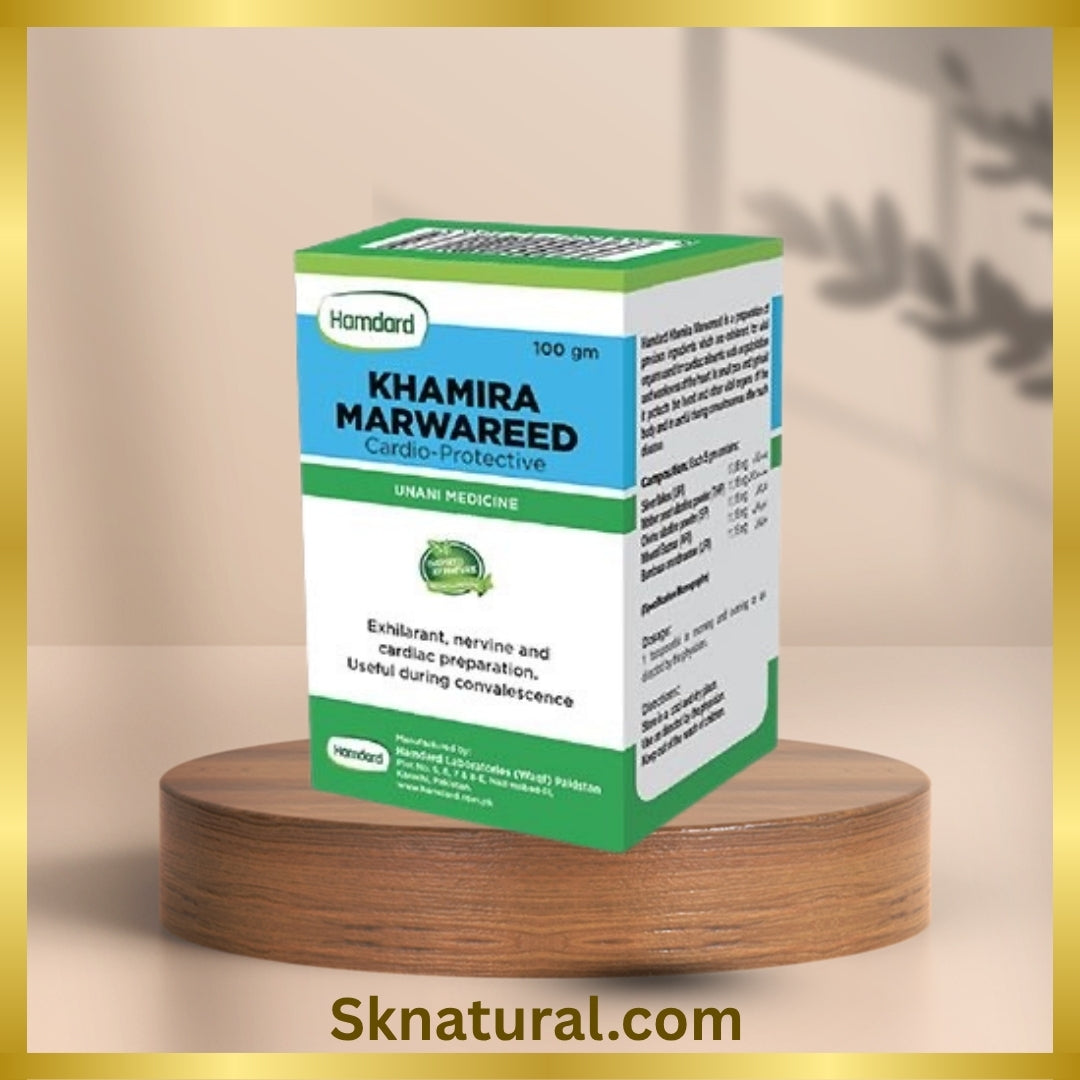 KHAMIRA MARVARID 50gm خمیرہ مرورید | HAMDARD