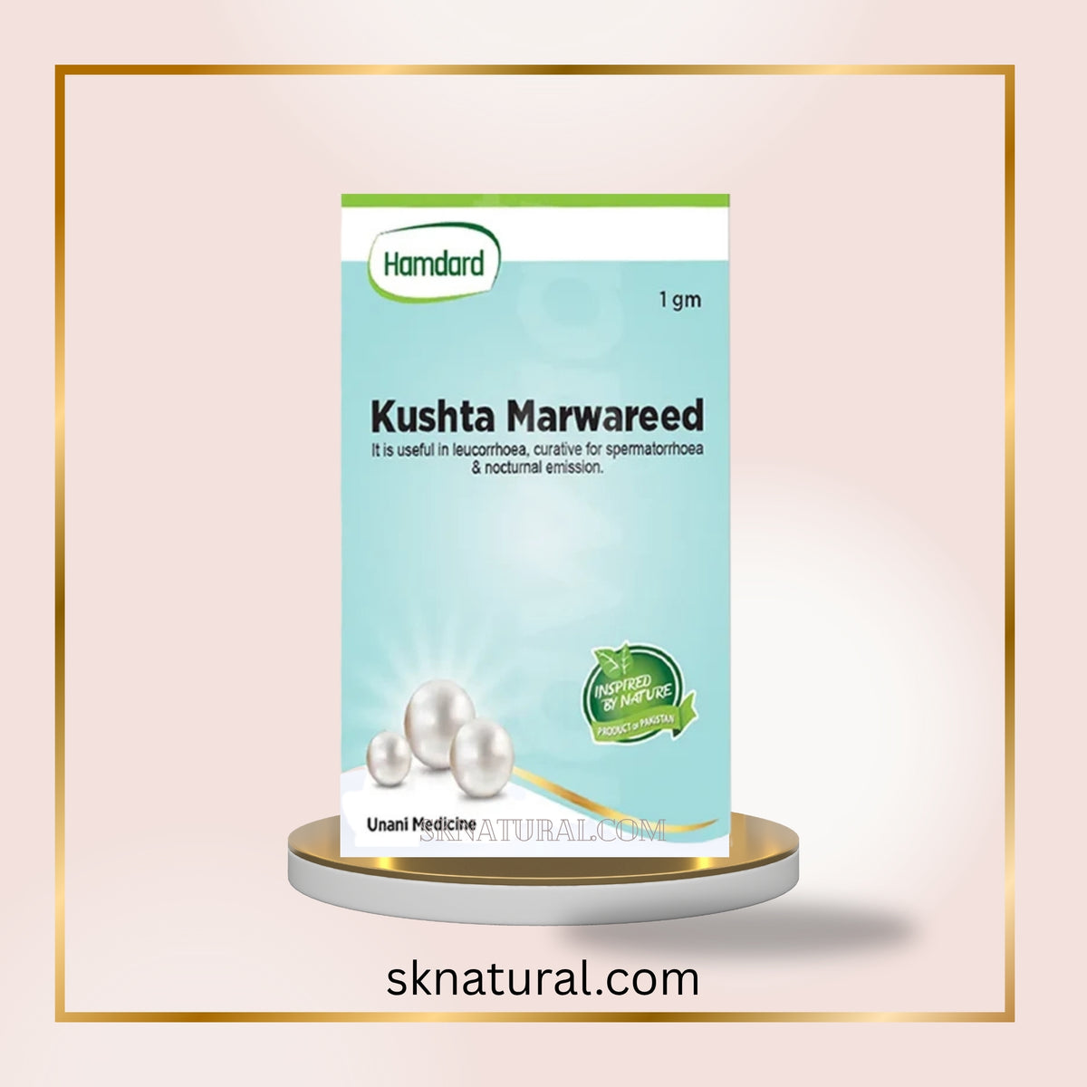 KUSHTA MARVARID 1gm کشتہ مروارید | HAMDARD