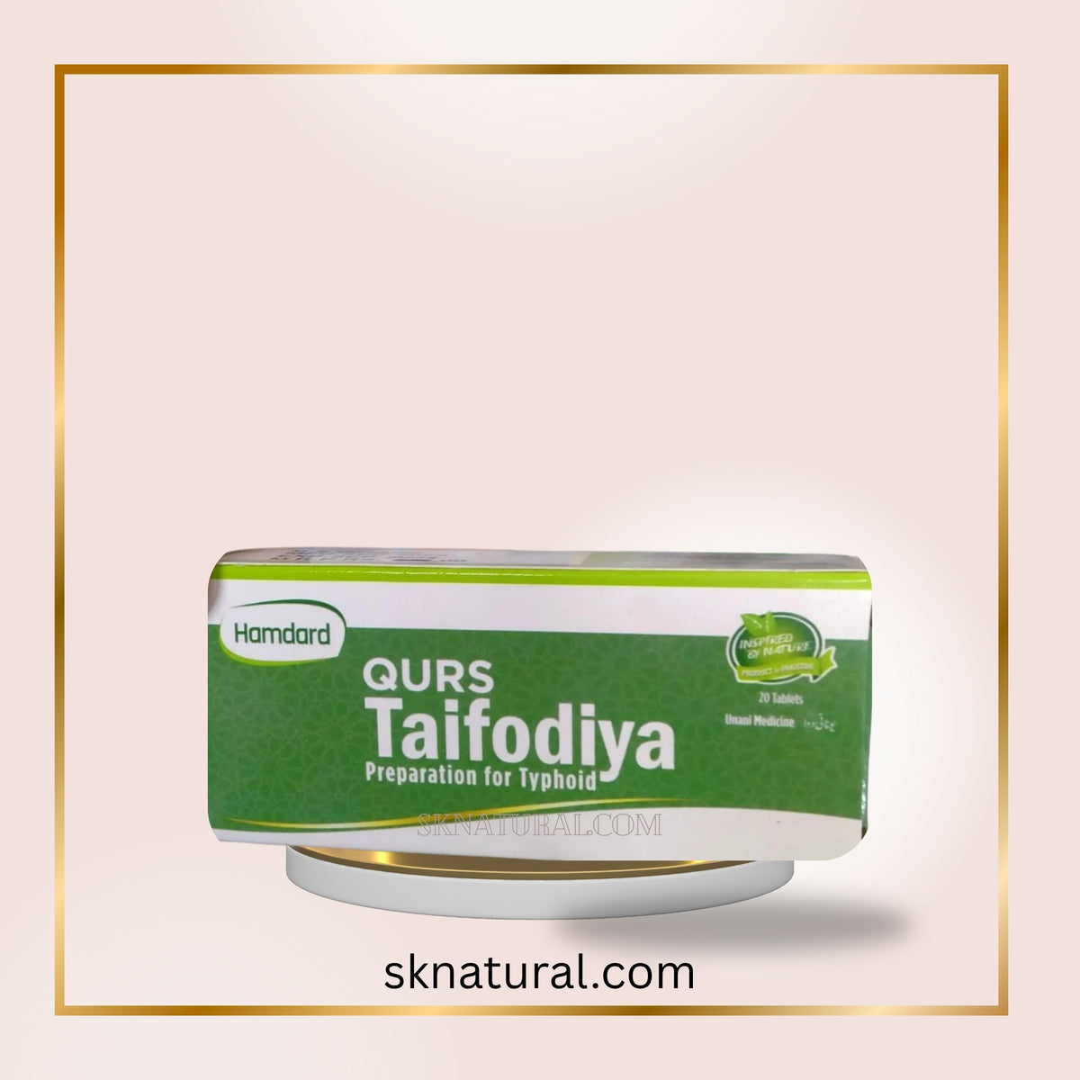 QURS TAIFODIYA 20 TAB قرص تیفودیا | HAMDARD