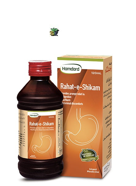 RAHAT E SHIKAM 120ml  راحت شکم | HAMDARD