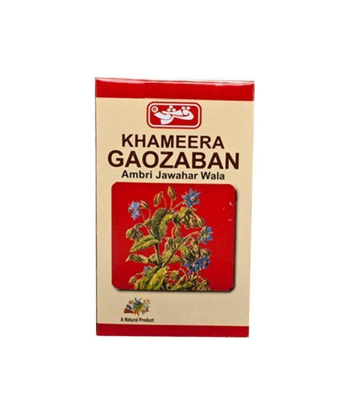 KHAMIRA GAOZBAN AMBERI JAWAHAR (QARSHI) 100 gm-خمیرہ گائوزبان عنبری جواہر